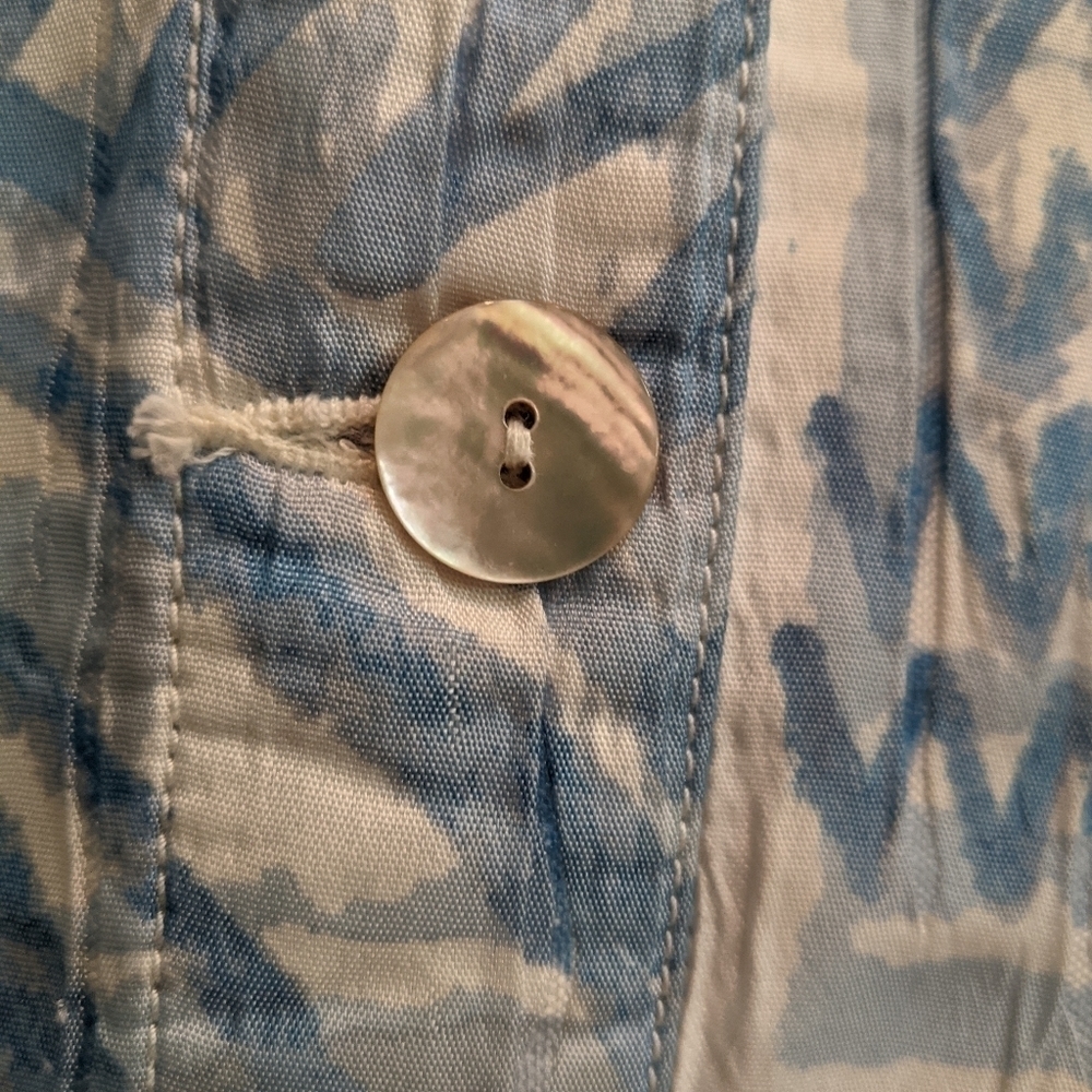 Ruby Rd. Button Down Jacket W/ Pearl Buttons Sz 8 - image 4